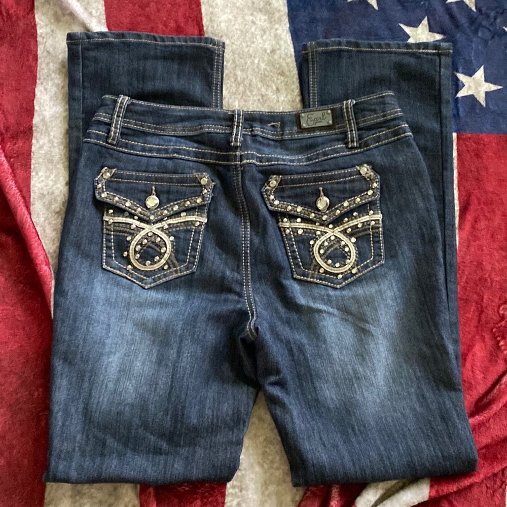 Earl cowgirl jeans size 10 30”inseam